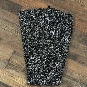 Black and White Patterned Jeans